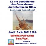 conférence Annick Perrot 12 08 2021